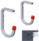 2 x Wall & Ceiling Mounted 50kg Bike Storage Hooks, Bracket Ladders Tools Garage