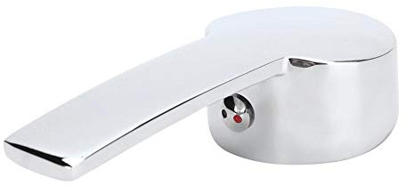 Kit de manija de palanca de grifo de agua fría caliente de aleación de zinc para accesorios de baño de núcleo de válvula de 35 mm para baño y ducha de equilibrio de presión de una sola palanca