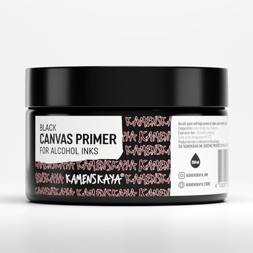 KAMENSKAYA Acryllatex-Gesso (250 ml, Schwarz)