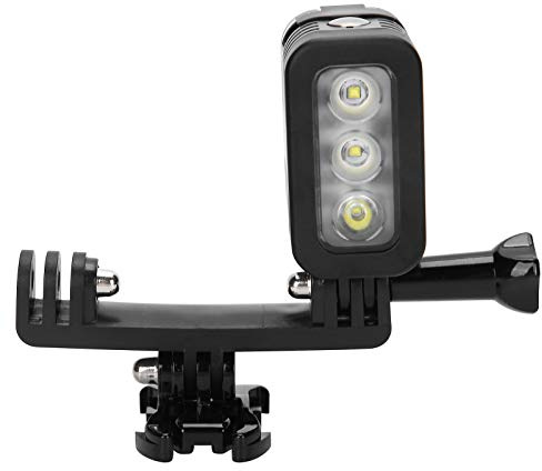 Zunate Kamera-Fülllicht, Suptig-Tauchlicht Hochleistungs-dimmbares wasserdichtes LED-Videolicht Nachtlicht Unterwasserlicht Wasserdicht 30 m für die für -Sportkamera