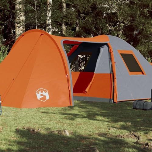 Sporting Goods Item-Familienzelt Kuppel 6 Personen orange wasserdicht