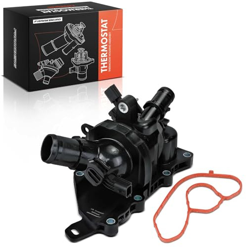 Frankberg Termostato del liquido di raffreddamento 2 Poli benzina | 110600260R; Compatibile con: M.e.g.a.n.e IV Hatchback B9A/M/N, Citan Van/MPV W420, Cassone espresso/MPV, GLB X247