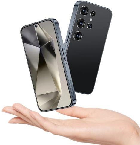 MTGud mini Smartphone für Kinder,4,0 Zoll Kleiner HD-Bildschirm,3GB RAM+32GB ROM,4G Dual SIM,Android 10.0,WiFi,Bluetooth,FM,GPS Taschentelefon (X24mini-Black)