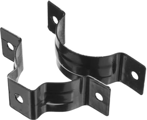ARTIBETTER Aluminum Alloy Drain Pipe Clamp u Bracket Tube Strap for Pipes Easy Installation Optimized Drainage