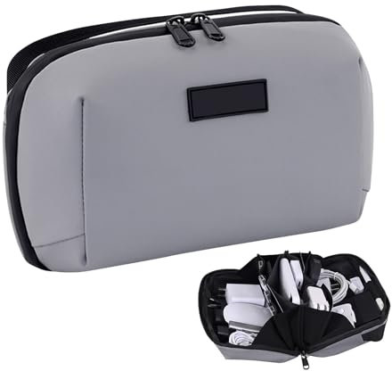 Caso De Organizador De Accesorios De Viaje - Bolsa De Gadget De Bolsa Electrónica Portátil | Bolsa Portátil Impermeable | APROBACIÓN DE CLOQUETE CONDIMIENTO CONTROLADO | Bolsa De Cordón Para Los Gadge