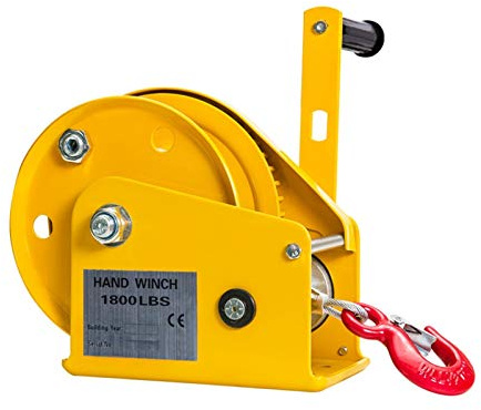 Corde de treuil synthétique bidirectionnelle autobloquante avec frein automatique pour treuil manuel de tracteur durable, robuste, facile à utiliser, parfaite pour les applications extérieures et
