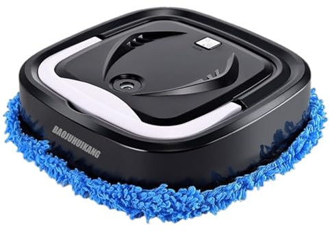 BAOJUHUIKANG Robot Aspirador Inteligente, máquina trapeadora rotativa, humidificador seco y húmedo Barrido de Carga USB