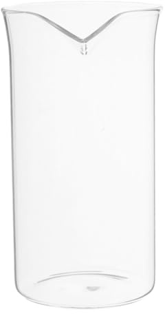 SHINEOFI Tasse à Café à Piston 350 Ml En Verre Résistant à Haute Température, Bécher Pour Extrait D'espresso, Compatible Cafetière 6 Tasses, Usage Quotidien Et Infusion De Thé
