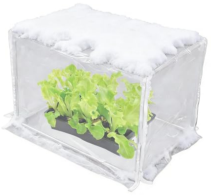Invernadero de Interior para Plantas Tienda Para Plantas De 60 x 30 x 30 | Mini Invernadero para Cultivo en Interior Mesa Balcón Jardín Ventana y Invierno