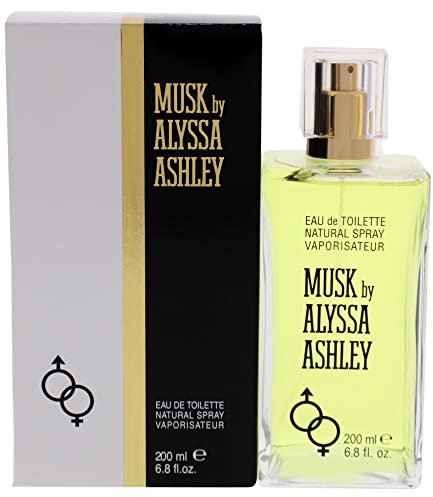 Alyssa Ashley - Musk Eau de Toilette, Profumo al Muschio - 200ml