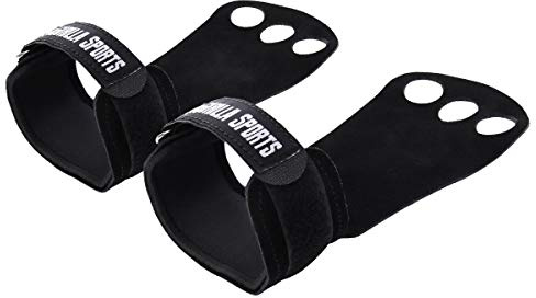 Gorilla Sports Maniques de Crosstraining à 3 Doigts - Protèges-Paumes