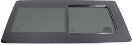 Seitenfenster Auto Fenster Kompatibel mit VW T4 Transporter 1990-2003 Vorne Rechts L1 L2 Schwarz