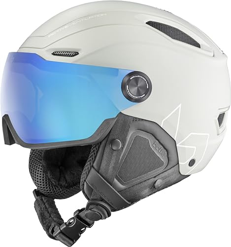 Bollé - Fit System V-Line, Photochromic Blue Cat 1 to 3, Snow Helmets, Unisex, Adult
