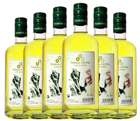 Licor de hierbas Terras Celtas 70 cl (Caja de 6 Botellas de 70 cl)