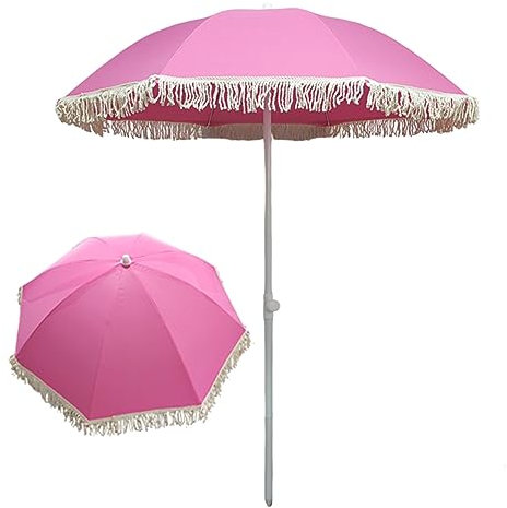 Hawaiian tofs retro trädgårdsparaply 180 cm solskydd och regntätt snyggt och vackert strand- och gårdsparaply