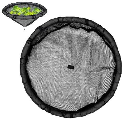 Schwimminsel Pflanzenschutz - Runde Schwimminsel für Flora - Netz Pflanzkorb 45 cm Für Wassergärten Teichdekoration