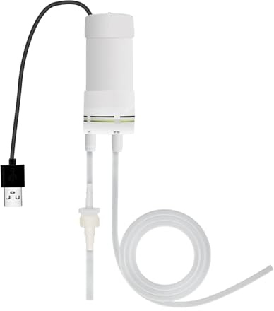 Fenteer USB Self Priming Water Pump DC5V Submersible Electric Water Pumping Tool for Angle Grinders Bonsai, Home, Aquarium, Groovers, with Middle Filter