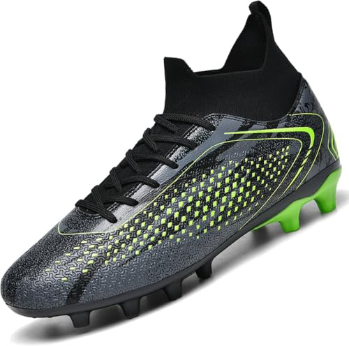 situkeke Botas de Fútbol Hombre Zapatos de Fútbol Tacos de Fútbol Adolescentes para Césped con Clavos Niño para Entrenamiento