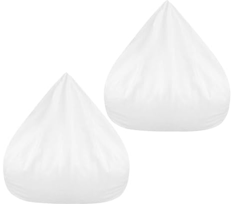 GALPADA 2 Pezzi Fodera Interna per Divano Lazy Rivestimento Interno Senza Imbottitura in Rete Resistente Sostituzione Riutilizzabile Facile da Pulire per Pouf e Poltrone Bean Bag