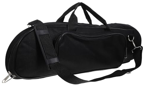 TOPBATHY Trompetenetui aus Gepolsterte Trompetentasche mit Tragegriff Spritzwassergeschütztes Material Robuste Aufbewahrungskoffer für Instrumententransport