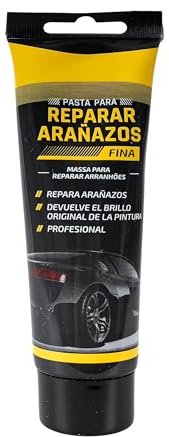 Pasta Reparadora de Arañazos para Coche, Pulimento Fino para Pintura, Elimina Rayaduras y Manchas, Recupera el Brillo, Aplicación Fácil – 120 ml