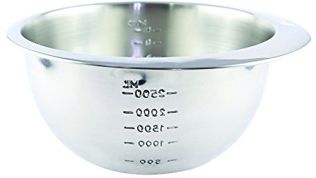 Zenker 29632 - Bol Mezclador (Acero Inoxidable, 25 x 25 x 12 cm), Color Gris