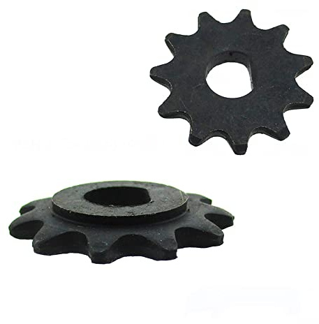 TC-Motor 2pcs Electric Scooter 11 Tooth Sprocket 25H Chain Motor Pinion Gear Front Sprocket 8mm For MY1020 Motor