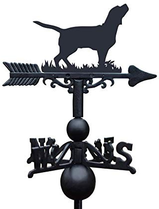 Black Country Metal Works Weathervane Cast Iron Beagle - Large