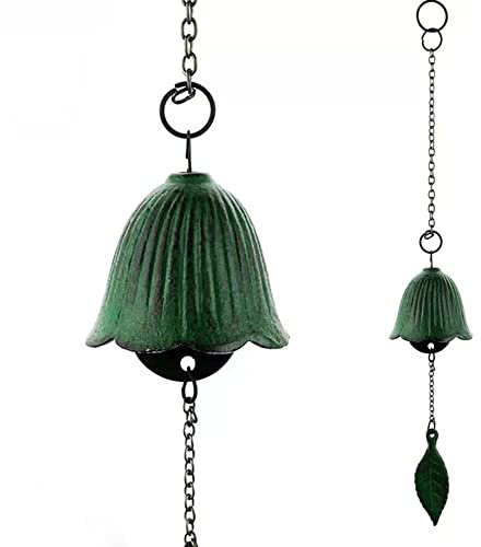 Carillon éolien japonais (feuille verte)