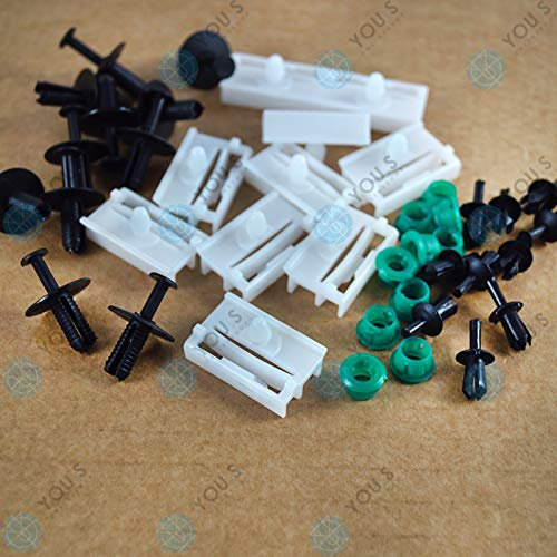 50er SET YOU.S Original Befestigung Clips Spreiznieten Seitenschweller - 51118174185