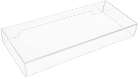 Cabilock Acryl Tastaturabdeckung Transparent Wasserfest Und Staubdicht Schutz Für Desktop-tastaturen Abnehmbar Und Waschbar Passend Für Tastaturen