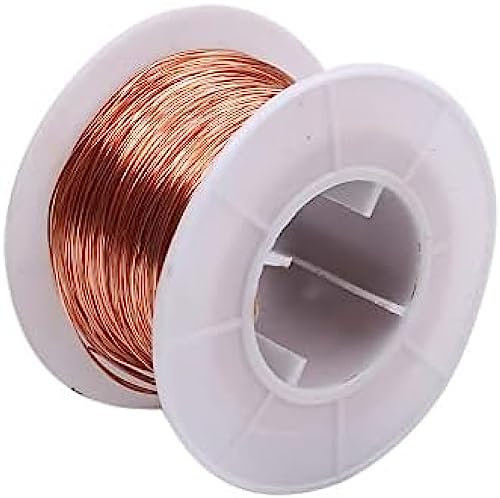 HaoAMZ 250 G 0,4 Mm 0,5 Mm 0,8 Mm DIY Blanker Reiner Kupferdraht, Kabel, T2-Kupferdraht, Wickeldraht, Spule, Kupferdraht,0,5 Mm 250 G 143 Meter
