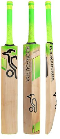 Kookaburra Kahuna 8.1 Cricket Bat - Size 6, Lime Green