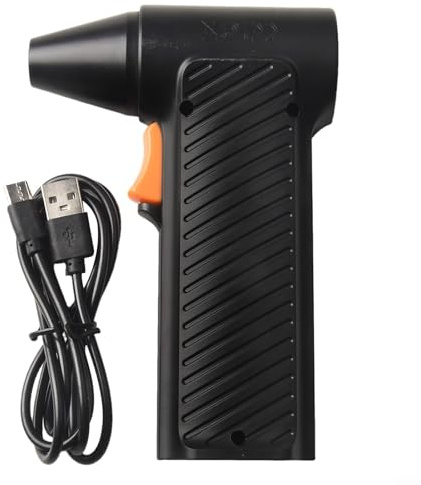 Dépoussiéreur électrique à air comprimé 11 000 tr/min, rechargeable et réutilisable, 1 souffleur turbofan violent sans balais haute vitesse
