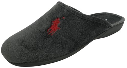 J. Ruiz calzados JR Zapatillas de Casa Hombre Invierno (Gris, Sistema tallas calzado EU, Adulto, Hombre, Números, mediano, 43)