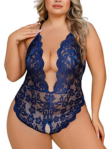 Générique Petite Tenue Femme Sexy String de Pute Transparent Erotiqye Lingerie Cuir Tenu Coquin Noël Body Ouverte Entrejambe sous Vetements Feminins Tanga Shorty Dessous Ronde