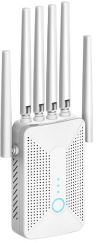 Ripetitore WiFi Copertura fino a 10.000 piedi quadrati Supporta Dozzine di Dispositivi Connessione Più Veloce Più Stabile Più Semplice e Più Sicura Ripetitore WiFi Adatto per Case e Uffici.