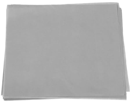 IMIKEYA Autoteppiche Vlies 50 Stück Unbedruckt 42X53cm Grau Nachhaltig für Pkw Innenraum