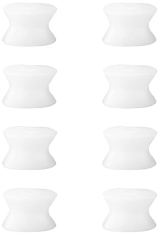 WUFKOP 8 Pièces Séparateurs d'Orteils, separateur orteil, hallux valgus, Ecarteur Orteil Double pour orteils qui se chevauchent, pour hommes et femmes