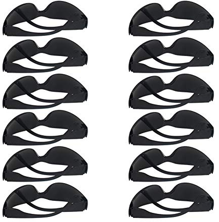 Othmro 12 gafas de seguridad sobre lentes negras antiarañazos, lentes de policarbonato resistente a los impactos, lentes de seguridad iso, gafas de seguridad protegidas para laboratorio, marcos