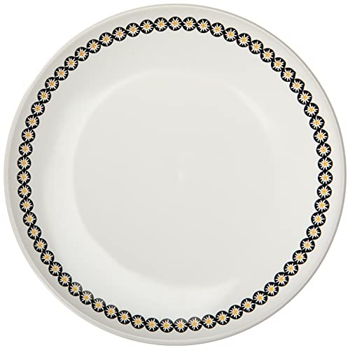 Kuhn Rikon 32253 Teller Goldglocke 20 cm, weiss, Porcelain