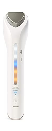 Panasonic EH-XT20-N511 3-in-1 Facial Lift Mikrostrom Gerät zur Gesichtstraffung, Tiefenreinigung, Porenminimierung und Faltenreparatur, weiß, EH-XT20-N511