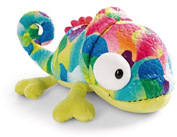 NICI Kuscheltier Chamäleon Candymon 18 cm – Stofftier aus weichem Plüsch, schillerndes Plüschtier zum Kuscheln und Spielen, für Kinder & Erwachsene, 48955, tolle Geschenkidee, bunt