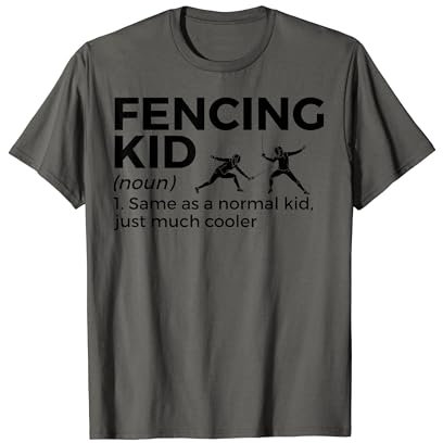 Fechten Kid Definition Fechten Ausrüstung T-Shirt