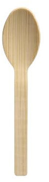 Lot de 1000 cuillères à café en bambou pur 11 cm