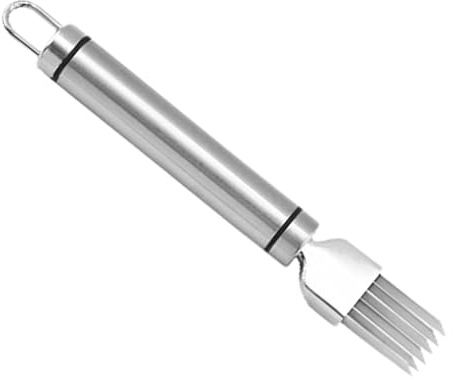 Lnhgh Broyeur d'oignons verts, coupe-oignon et ail - Coupe-légumes en tranches | Couverts à trancher les légumes et les outils de cuisine, coupe-oignon manuel pratique en acier inoxydable pour