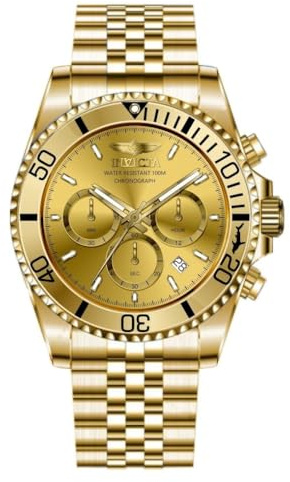 Invicta Pro Diver Edelstahl Herren Quarzuhrwerk - 43mm