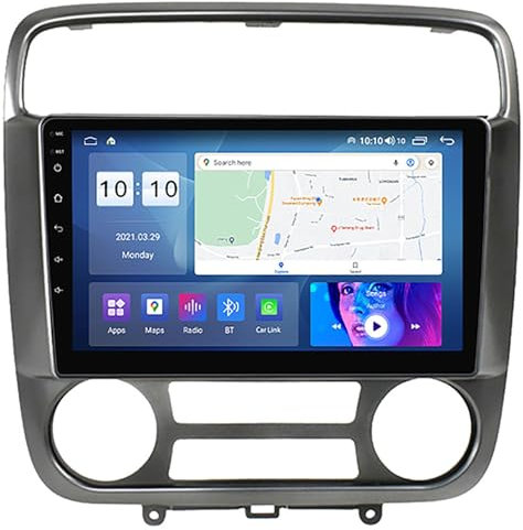 ZGYBDH Android 12.0 Touchscreen Autoradio per H-onda Stream 2000-2006 Navigazione GPS Satellitare 9'' Touchscreen Lettore DVD Multimediale Ricevitore FM BT con 4G 5G Wifi SWC DSP Carplay M700S,B