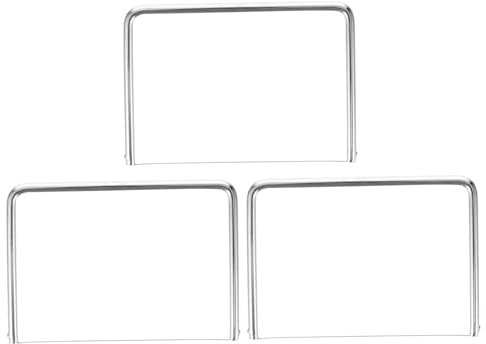 HAMPPLIES 3pezzi Tagliatorte Da Cucina Tagliafrutta Tagliaburro Tagliaformaggio Livellatore Per Torte Con Filo Affilato Da Usare Materiale Scelto Con Galvanizzazione Facile e Riporre