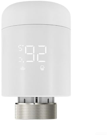 HpLive Smartes Heizkörperthermostat Programmierbarer Heizungsthermostat für Zigbee für Tuya App Control, mit 6 Adaptern M30 x 1,5 mm